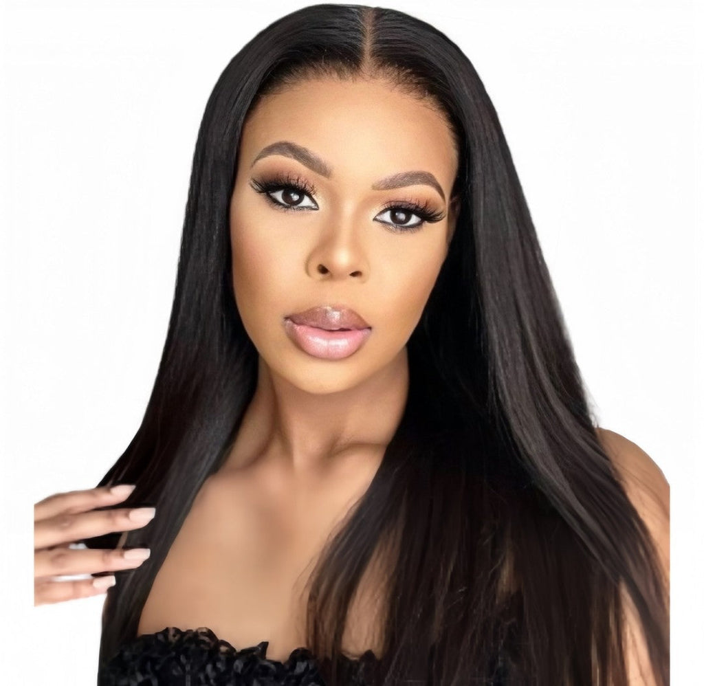 "16" Brazilian Hair Full Frontal Wig.